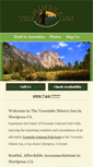 Mobile Screenshot of mobile.yosemiteminersinn.com